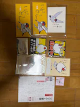 [耐候☀️耐水]屋外専用大判ステッカー「家で文鳥が待っています」