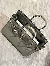 DGAZ Purse Organizer Silky Smooth,Silk,Luxury Handbag Tote in Bag Shapers,  Women- Fits Birkin25/30/35/40 Bags (Etoupe grey, BK30) - Yahoo Shopping