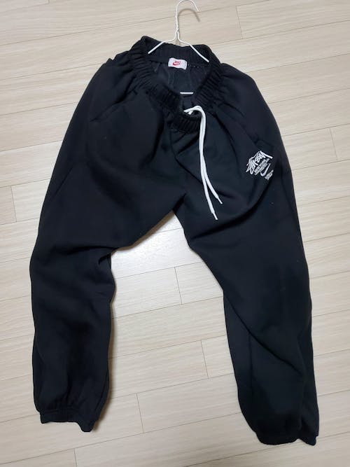 (국내배송, 당일출고) 나이키X스투시 NRG ZR 스웻팬츠 블랙 (박서준 착용)