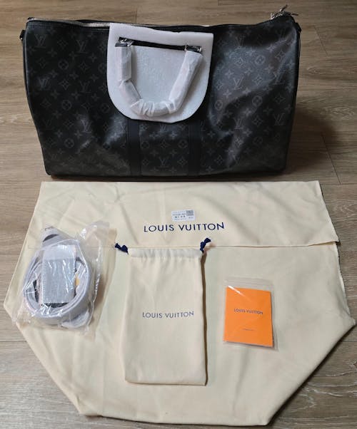 루이비통 키폴 모노그램 이클립스 보스턴백 (데이비드 베컴 착용)