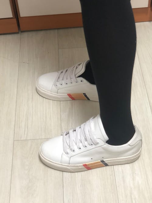 버버리 바이오 베이스 솔 레더 스니커즈 화이트