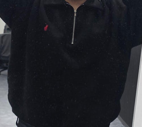 (국내배송, 당일출고) 폴로 랄프로렌 반집업 카라 맨투맨 (기모) ~3Color~