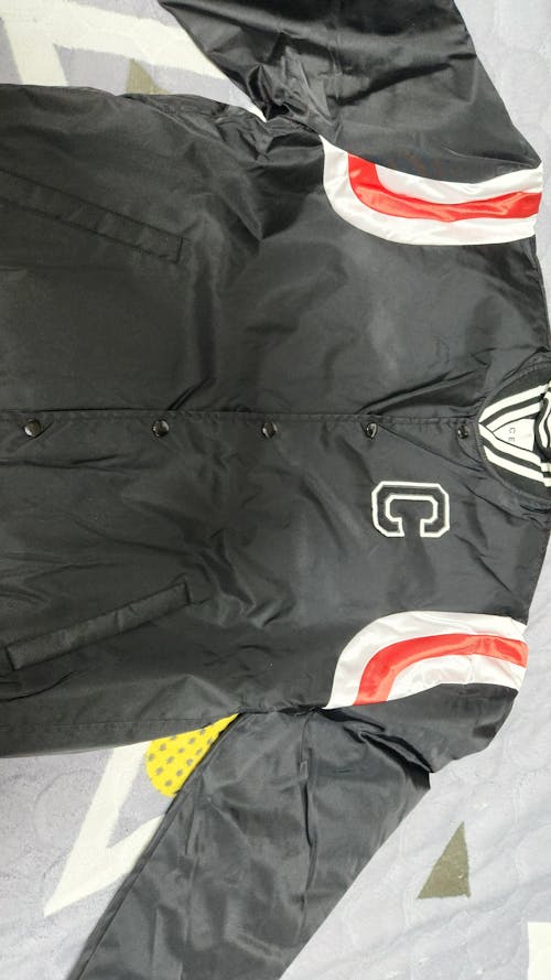 (국내배송) 셀린느 식 사틴 바시티 자켓 ~BTS 뷔 착용~