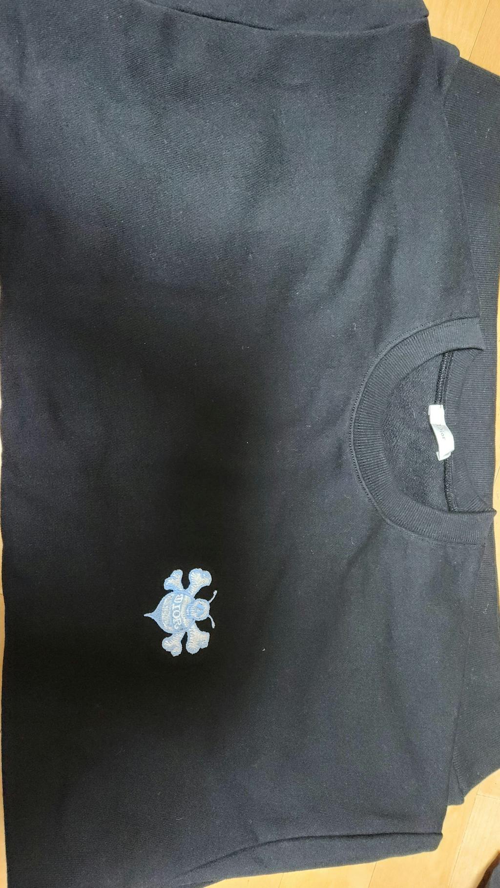 (국내배송, 당일출고) 디올X스투시 오버사이즈 BEE 스웻셔츠