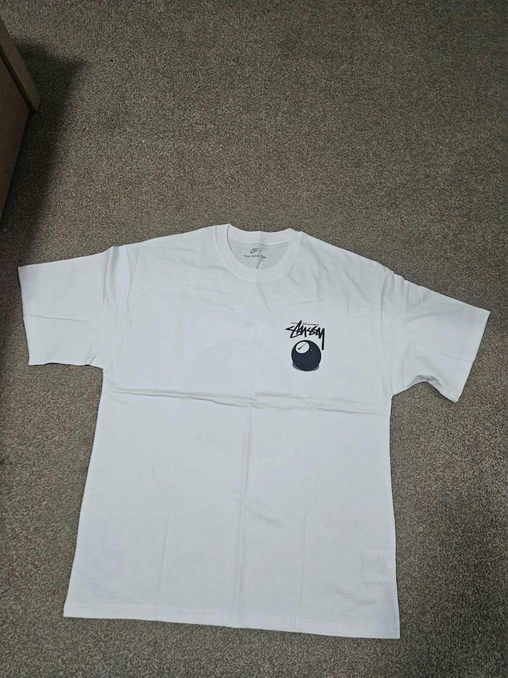 (국내배송, 당일출고) 나이키 & 스투시 NRG 8볼 반팔 티셔츠