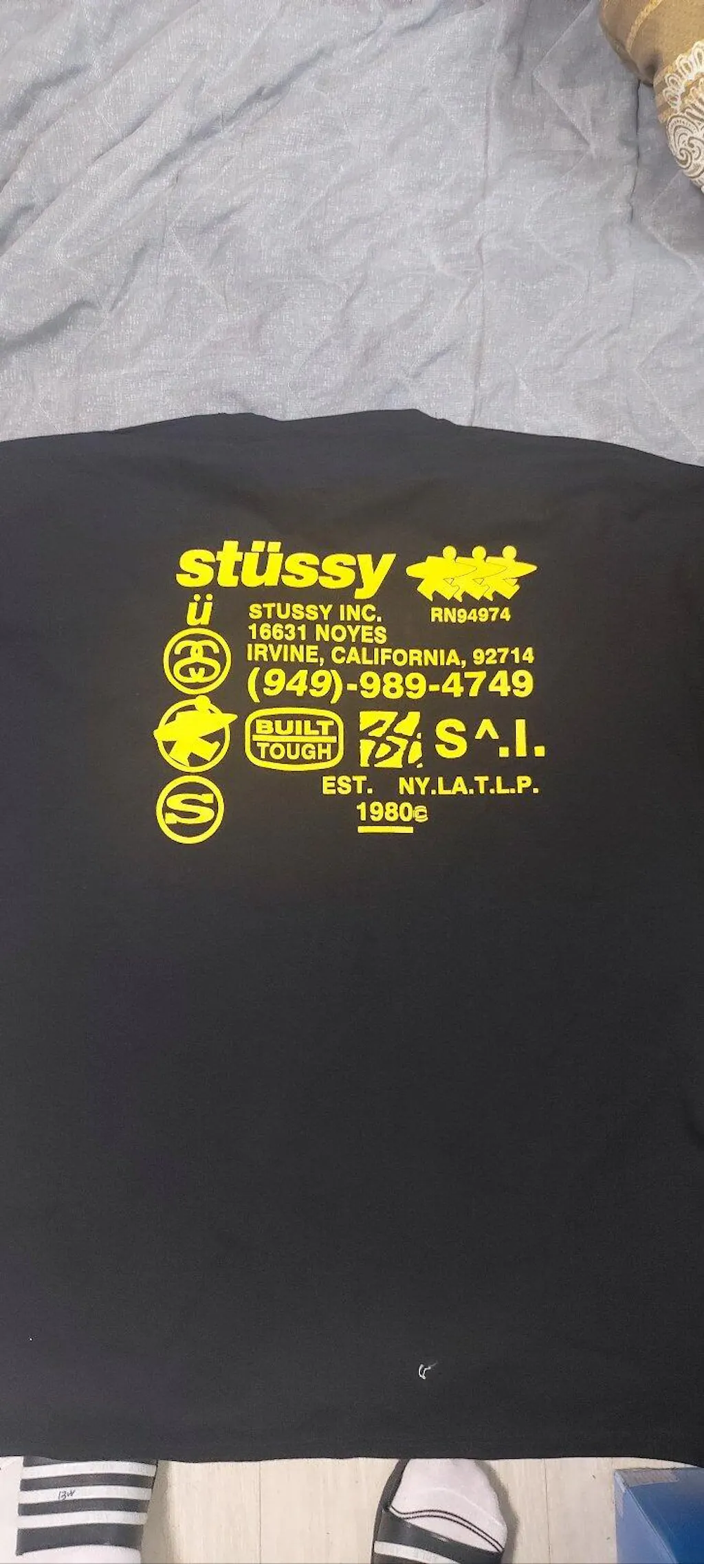 (국내배송) 스투시 DNA 오버핏 반팔 티셔츠 ~2Color~