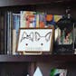Custom Framed Dog Ear Drawing Pet Memorial Decor for Home