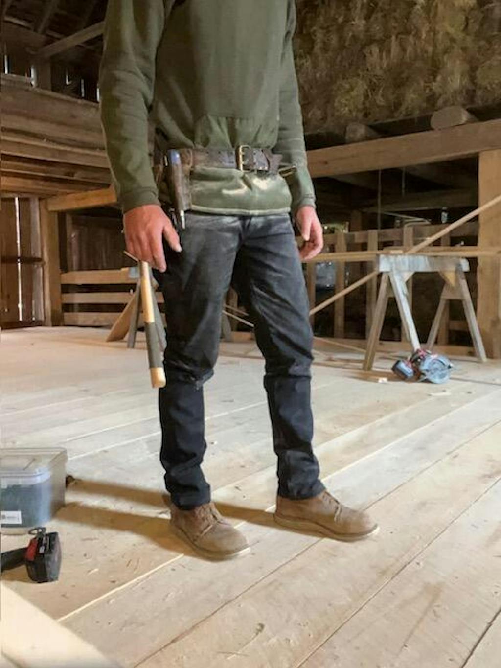 1620 Workwear Slim Fit Double Knee Work Pants Slim Fit Single Knee