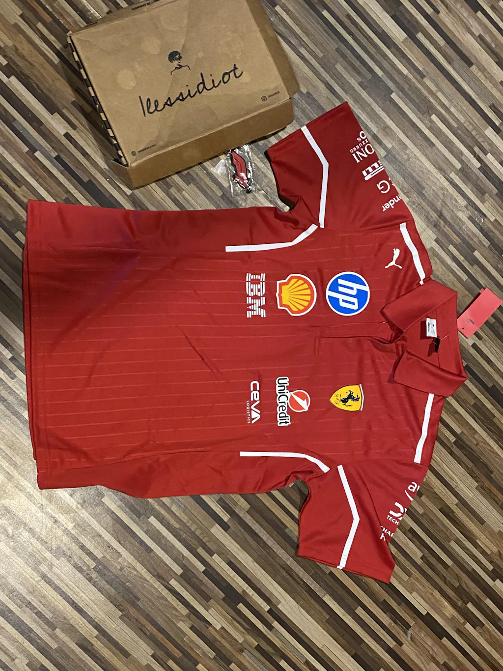 Scuderia Ferrari 2025 Driver's Polo Jersey