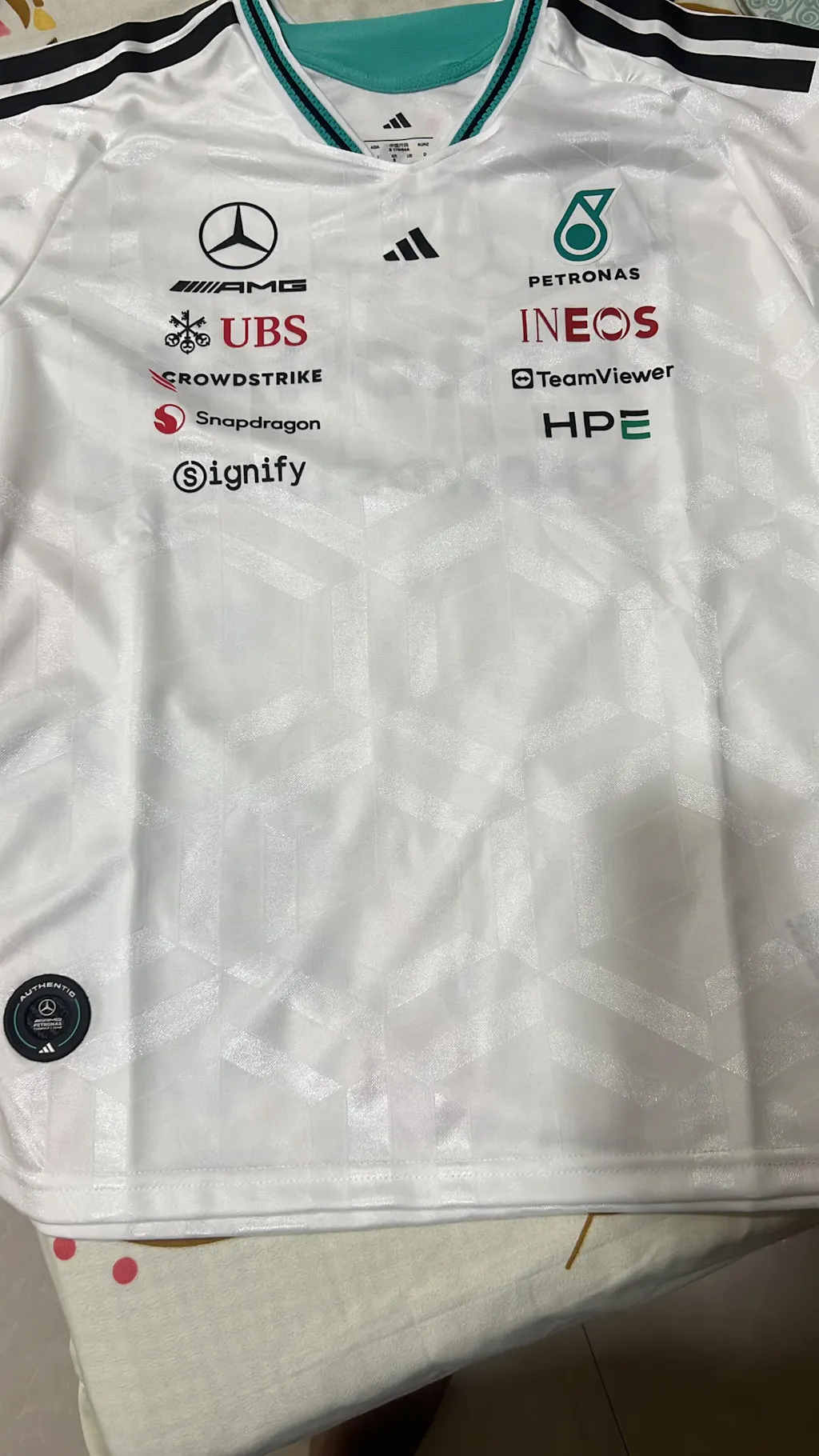 Mercedes-AMG Petronas Driver Jersey Tee 2025