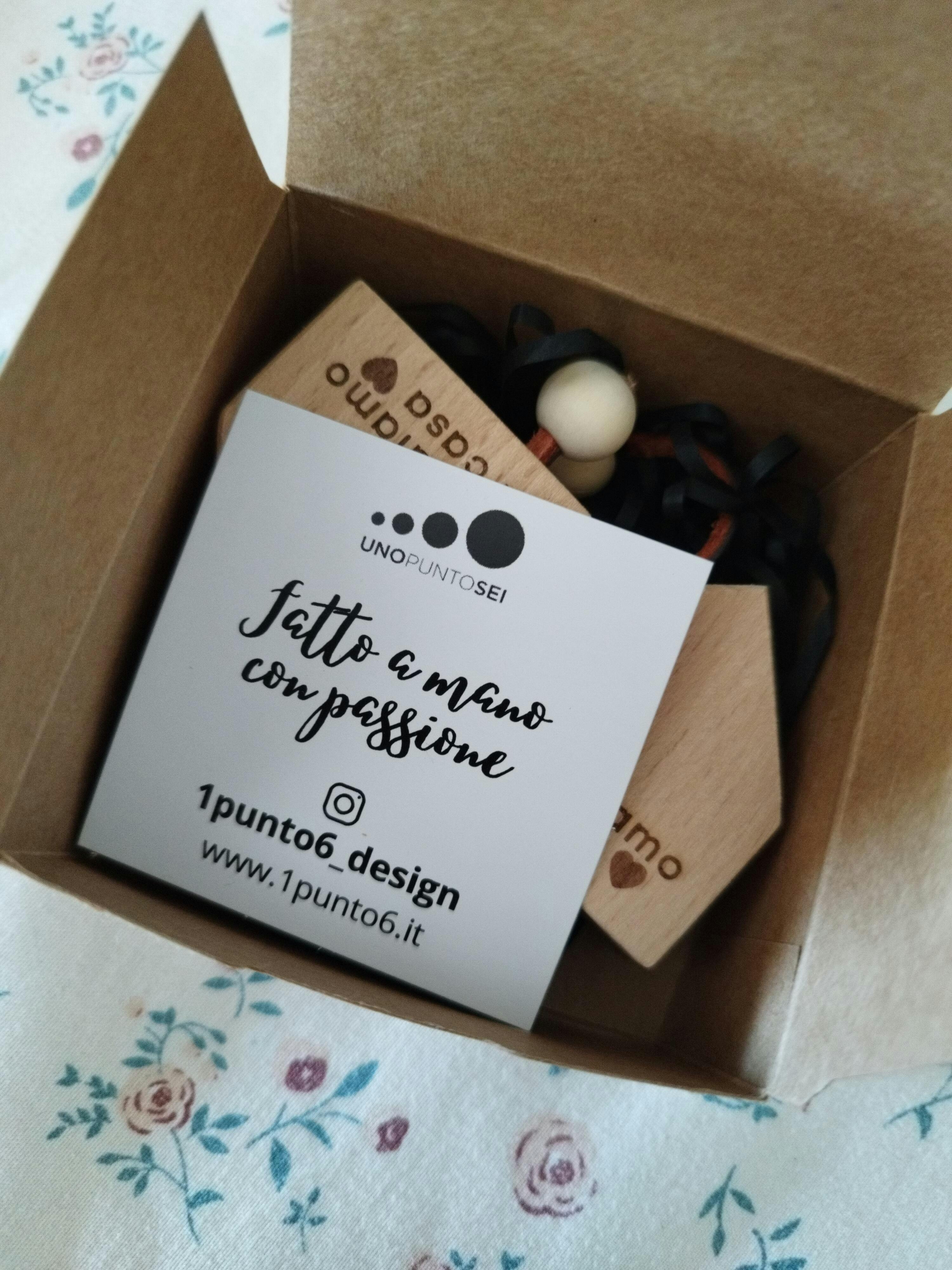 Portachiavi Personalizzato Uomo/Donna - Incisione Laser, 100% Made In Italy, Ideale Per Regali - Foto 8