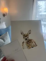Single Nursery Wall Art Watercolor Print - Unframed 8x10
