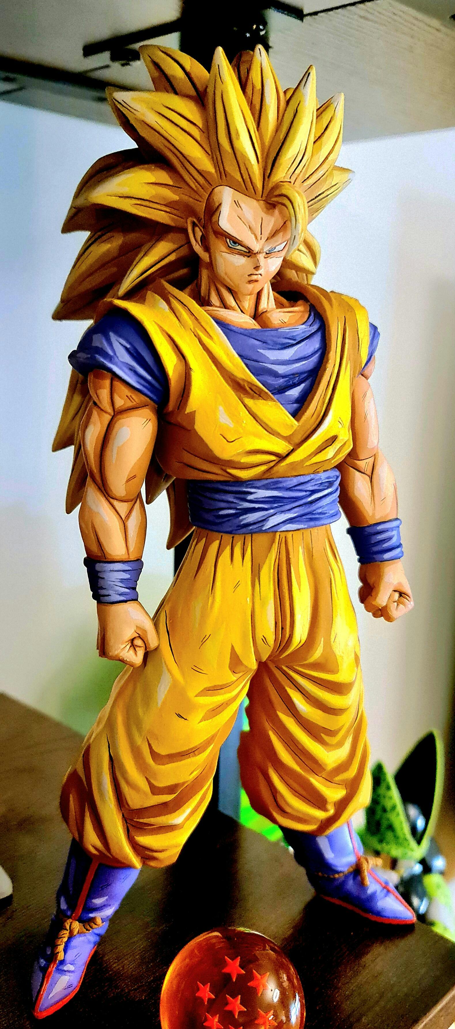 Dragon Ball Z Son Goku SSJ3 Figure Repaint