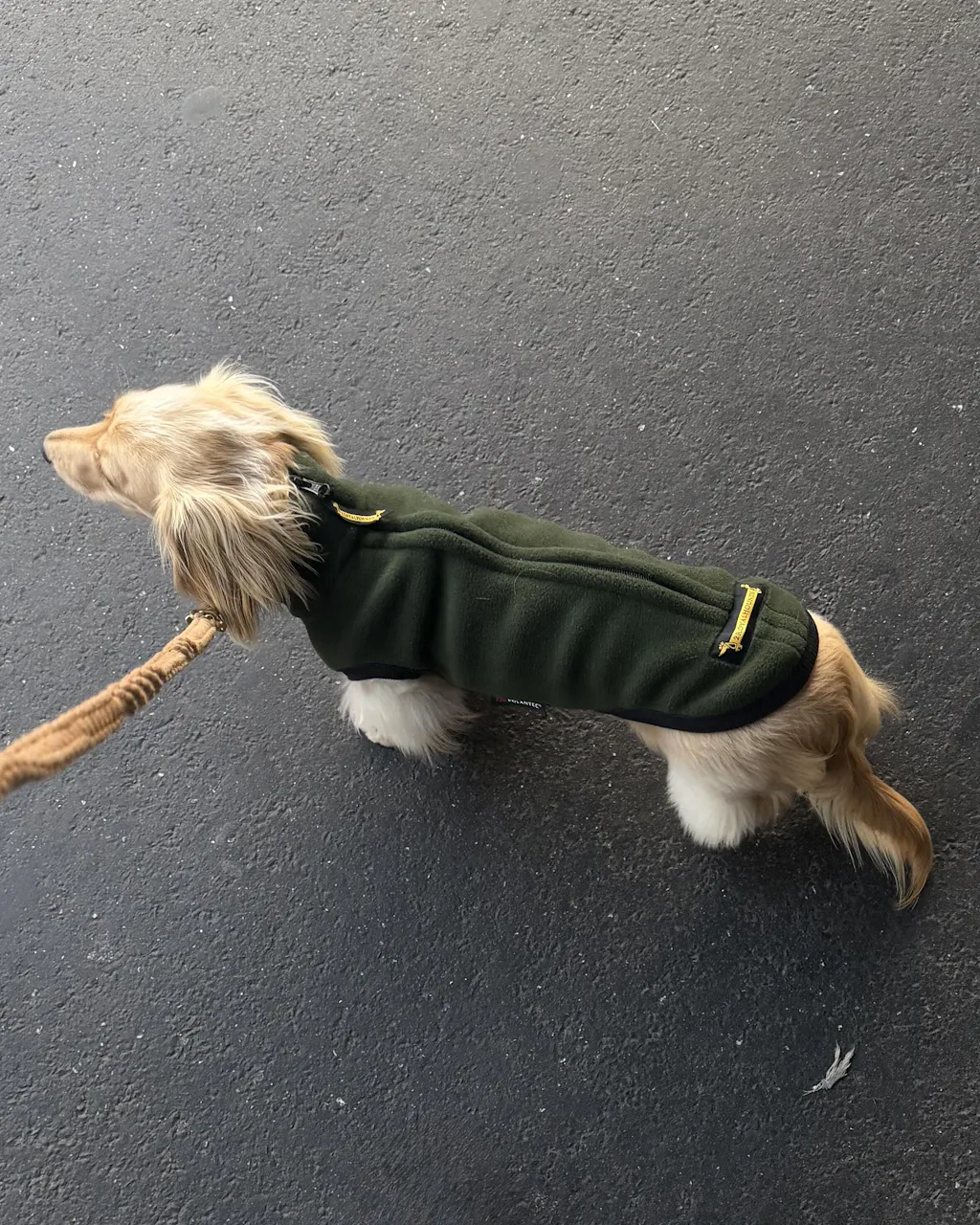Alpine Green Polartec®  Fleece Romper