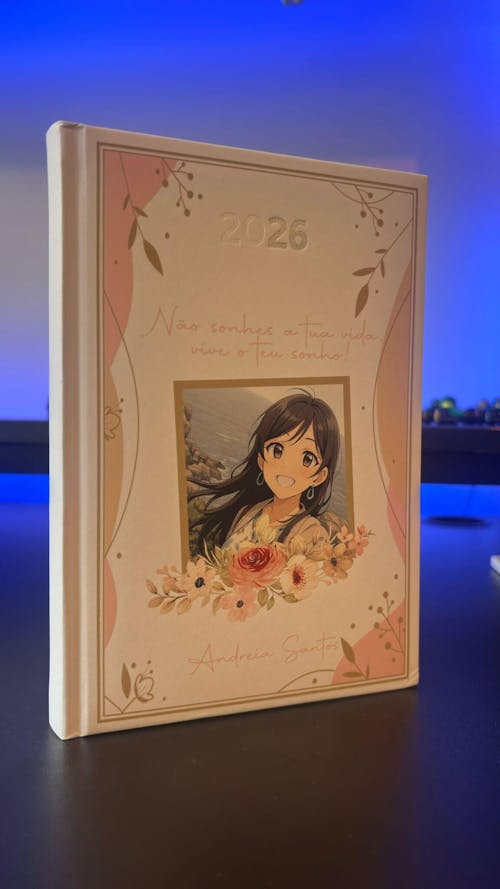 Agenda Diária 2026 Essencial "Floral"