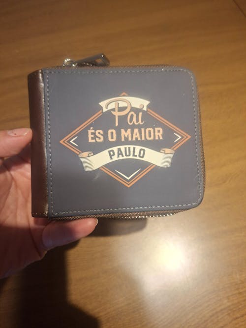 Carteira de homem e/ou Porta-chaves "És o Maior"