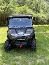 Intimidator GC1K 6-Seater - 2 Pc Windshield with Vent, Clamp, and Hard Coat Options