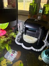 Corner Floating Corral Blocker. Floating Plants Organizer. Floating Aquarium Filter Guard. Automatic Height Adjustable with Water.