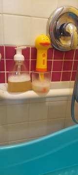 Foamer Bottle Makes Our Natural Dog Shampoo Look and Feel Like Shaving Cream