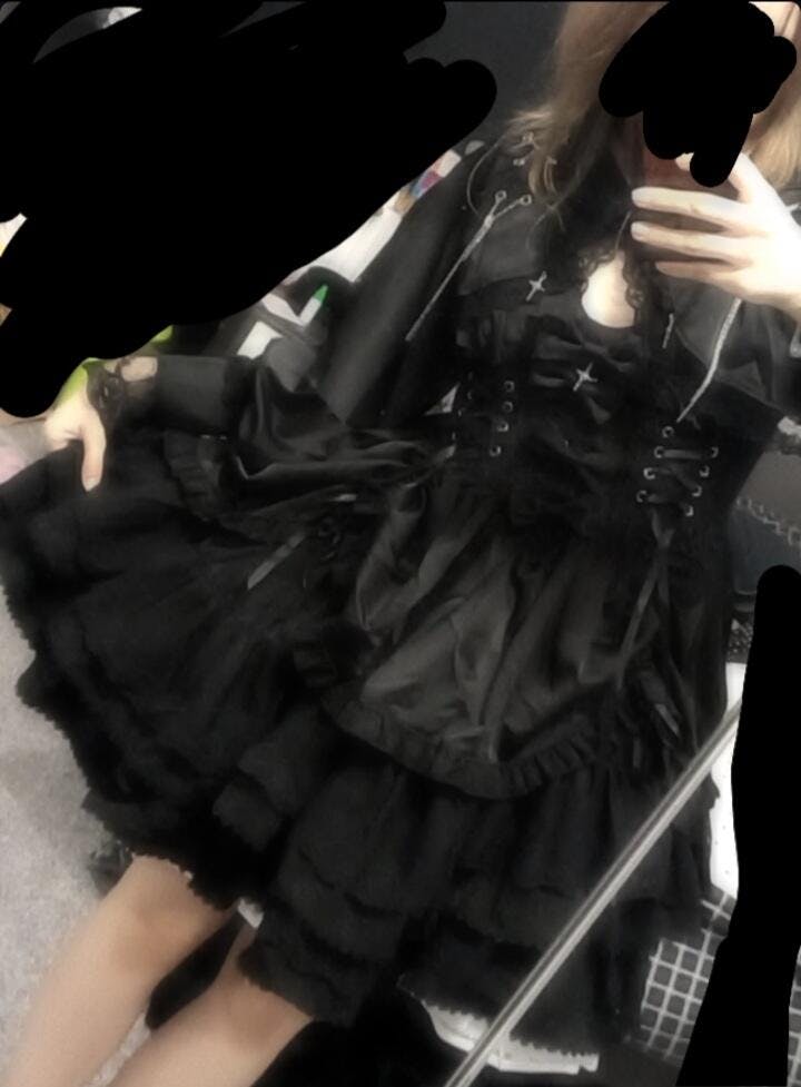 Dark Gothic Lolita JSK and Bolero