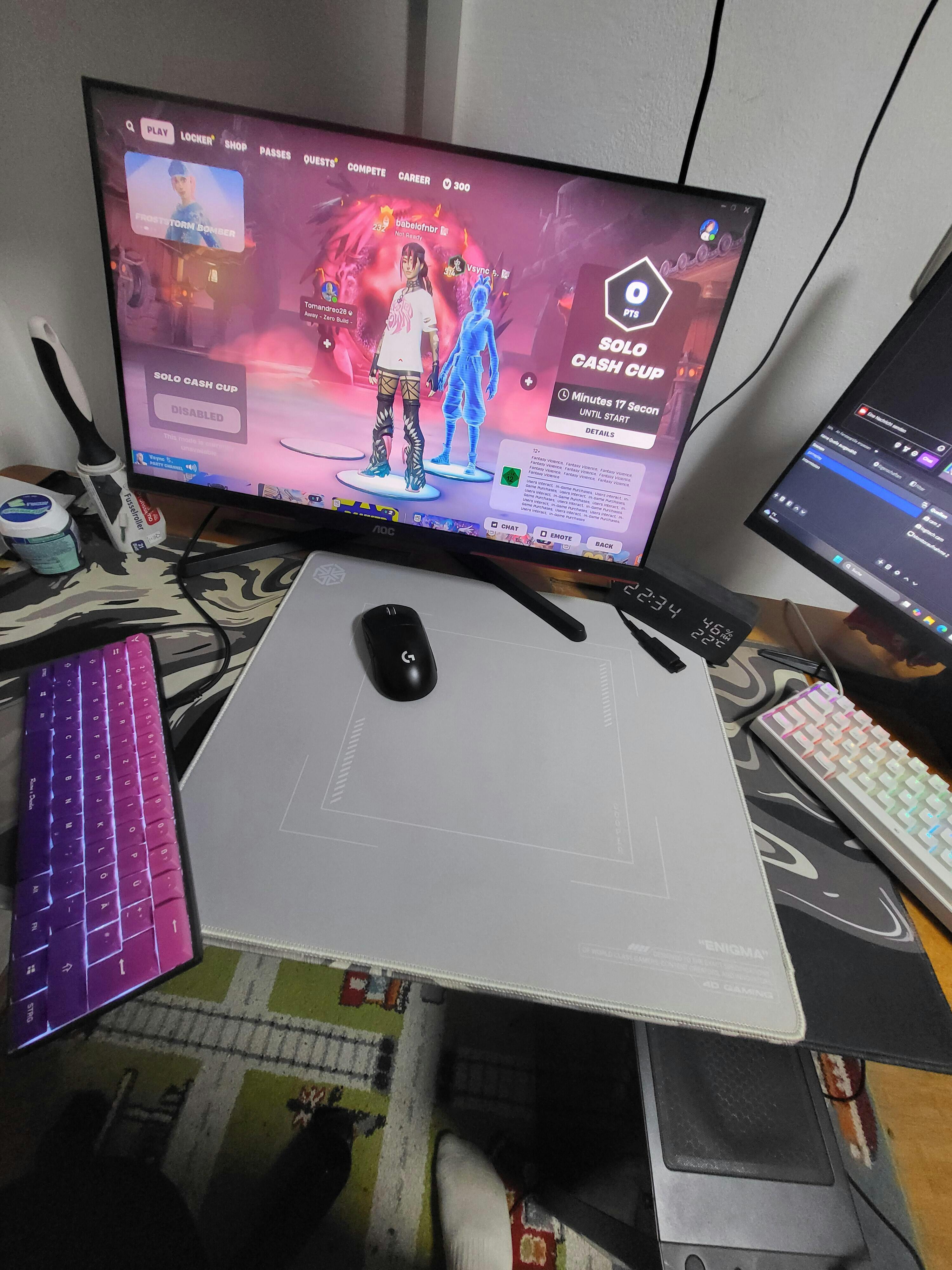 4D x Cooper Mousepad | FNCS Global Champion Edition – 4D Gaming