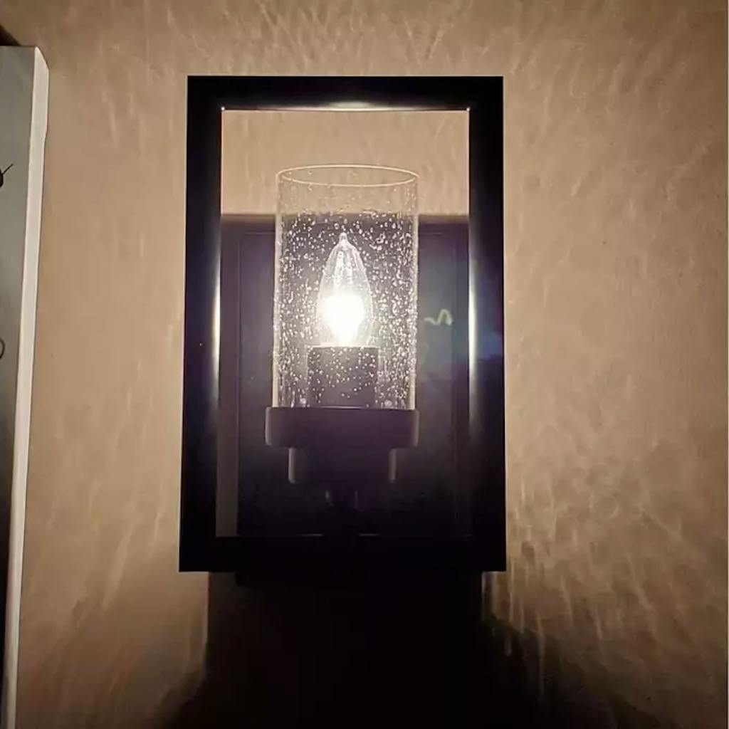 Maxax 1 - Light Wrought Iron Wall Sconce (Set of 2) #MX19003