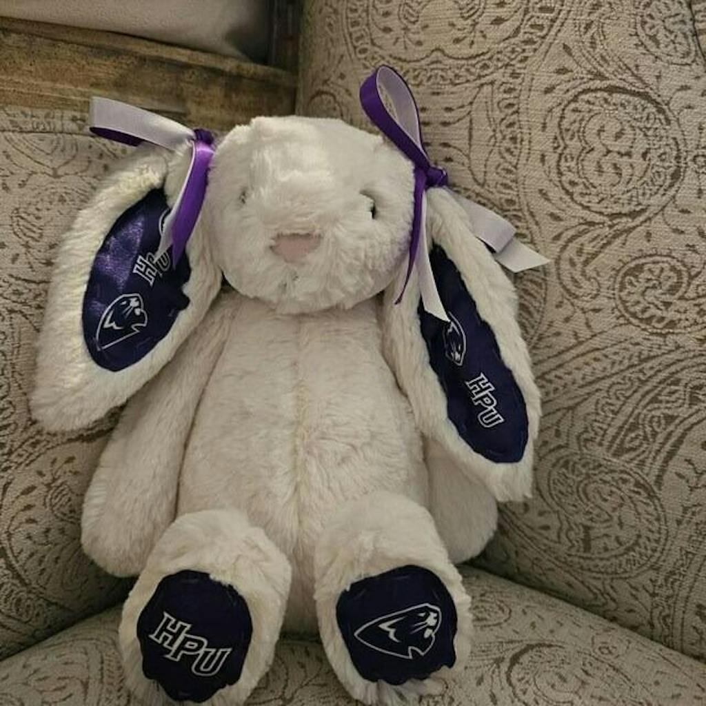 College Jellycat Bashful Bunny