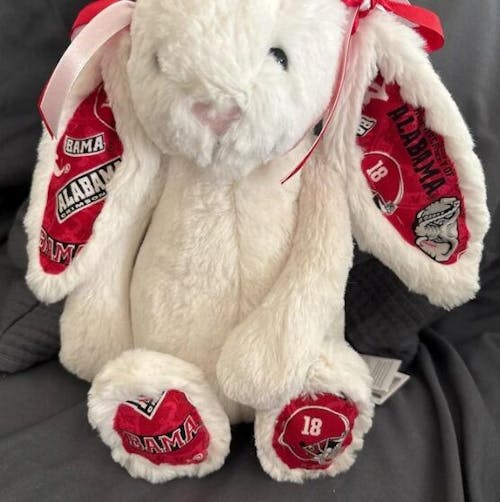 Custom College Jellycat Bashful Bunny