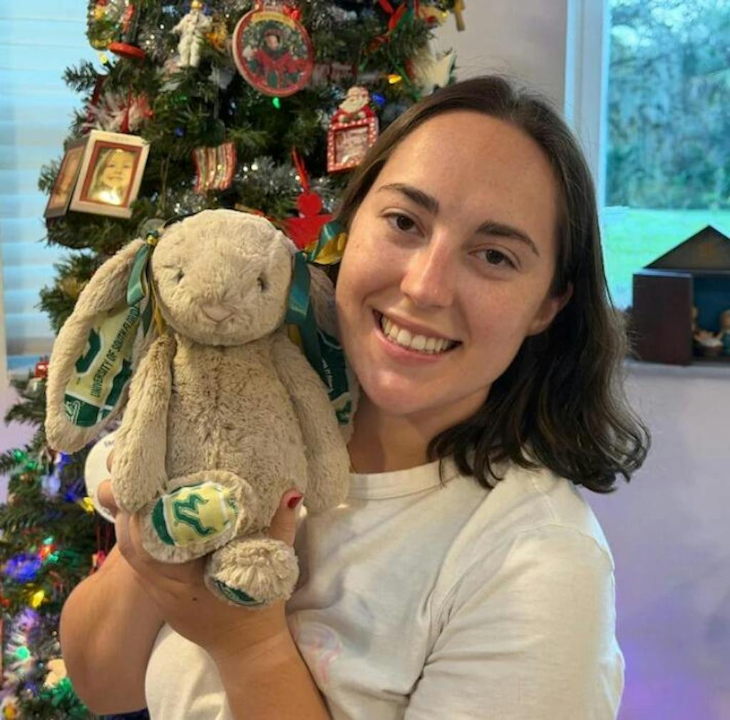 College Jellycat Bashful Bunny