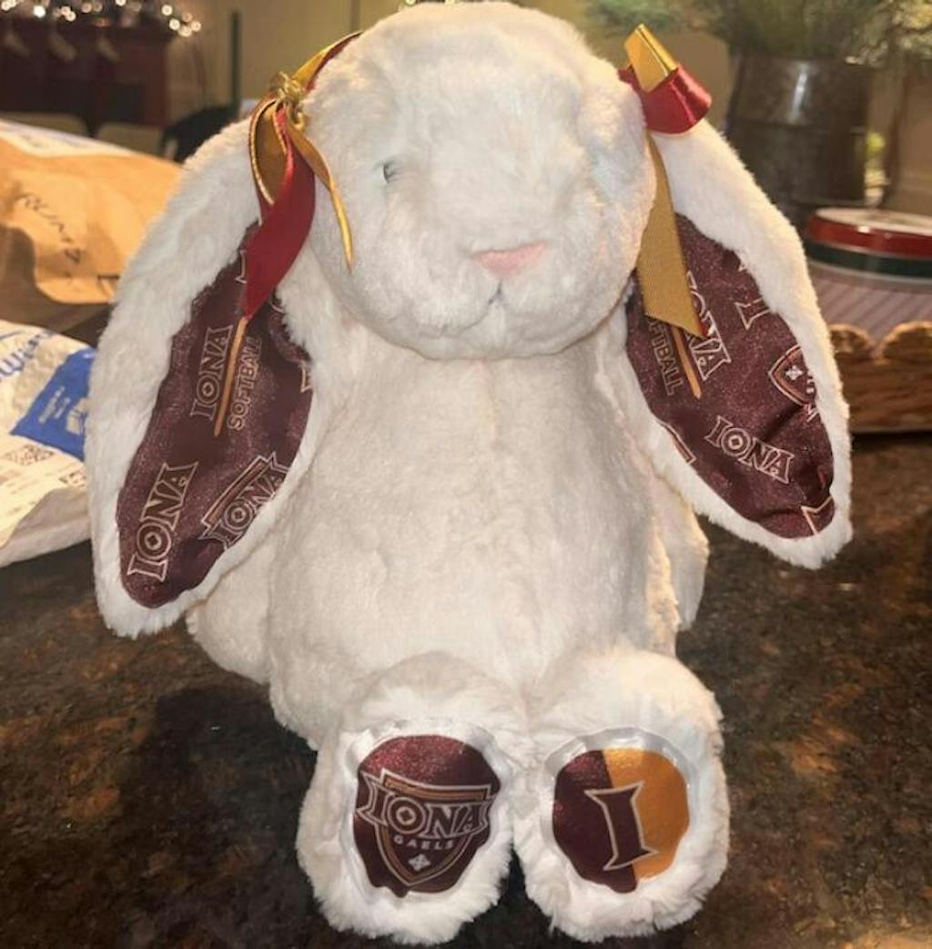 College Jellycat Bashful Bunny