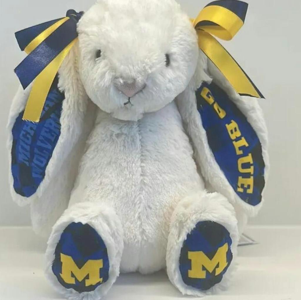 College Jellycat Bashful Bunny