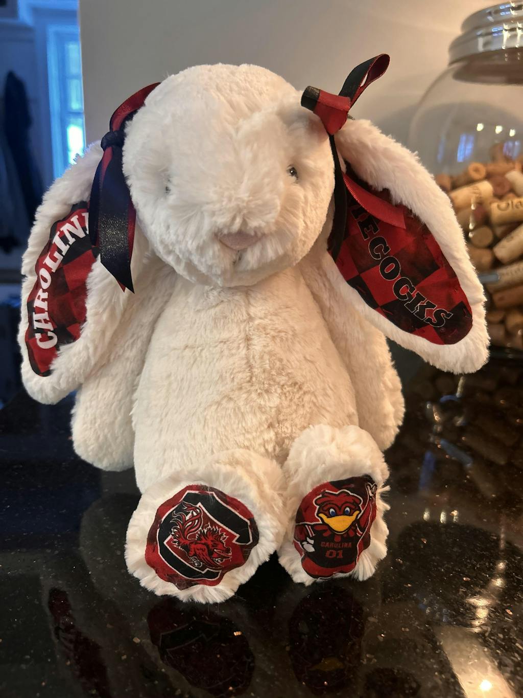 College Jellycat Bashful Bunny