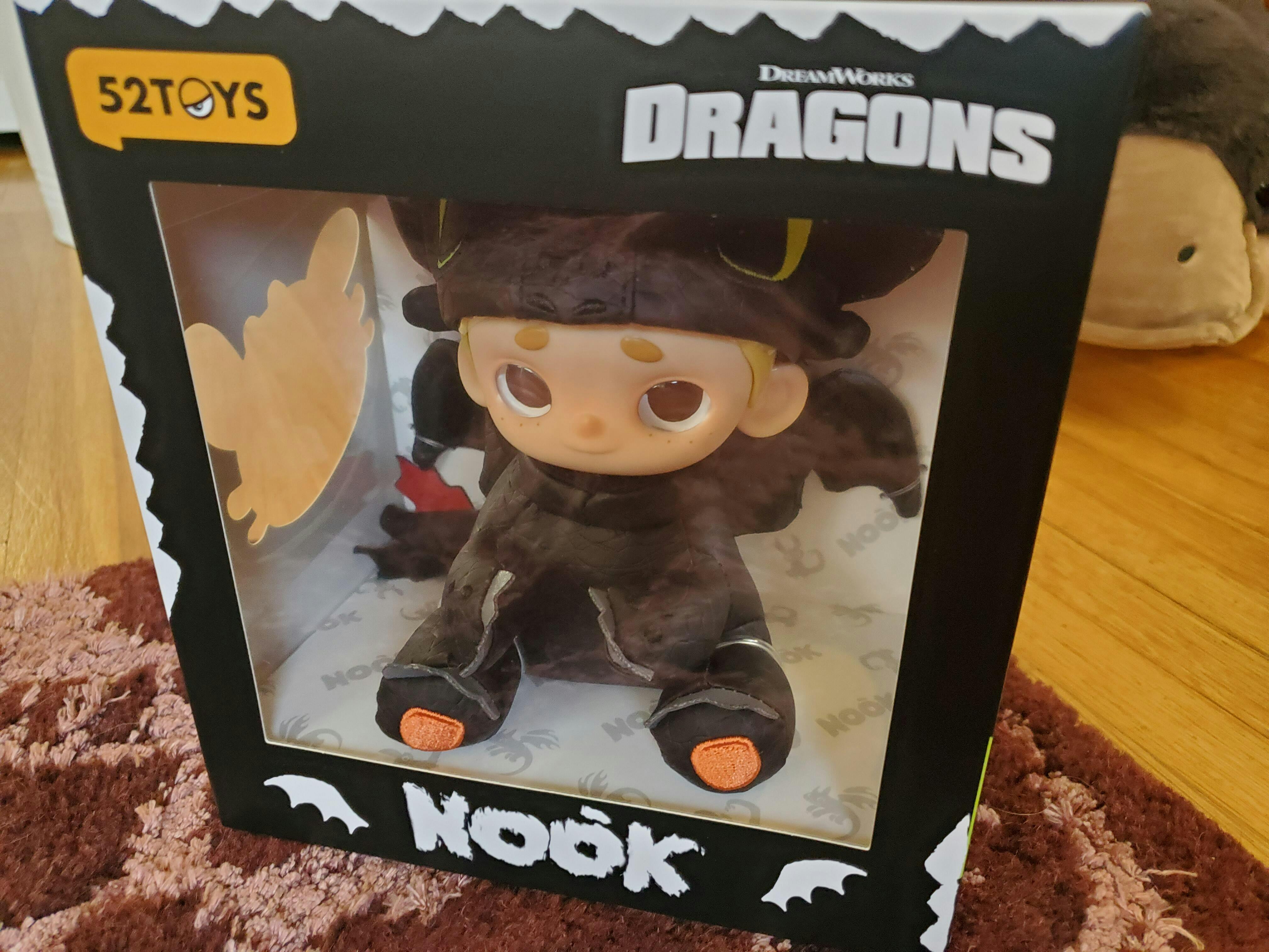 【新品】52TOYS NOOK 限定　NOOK x Toothless 🤩 NOOK Limited Edition- NOOK x Toothless! ☺️ Ever imagined NOOK