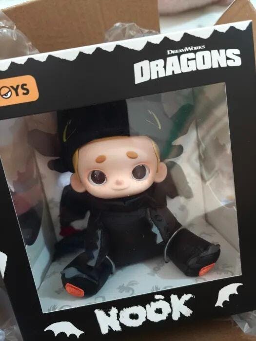 52TOYS NOOK & TOOTHLESS LIMITED EDITION PLUSH TOY