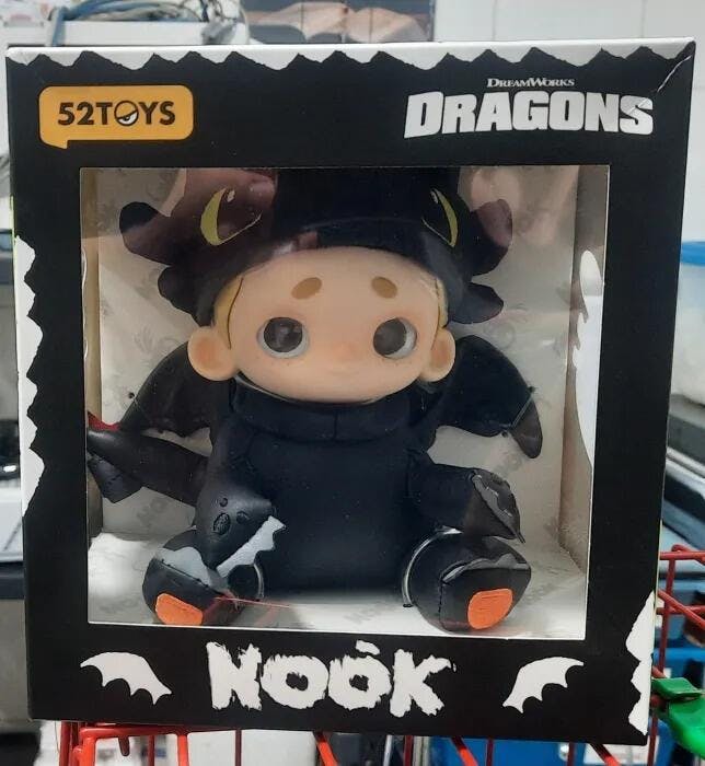 52TOYS NOOK & TOOTHLESS LIMITED EDITION PLUSH TOY