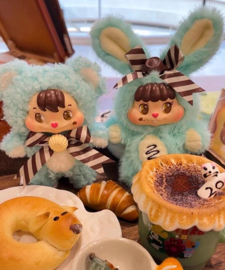52TOYS LITTLE BUNS MELTING TOGETHER ソフビぬいぐるみ ブラインド