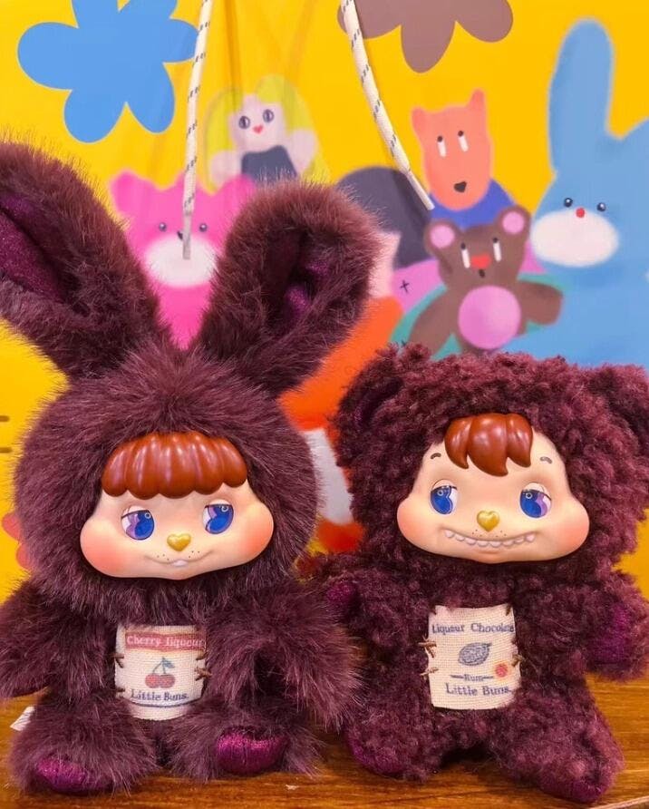 52TOYS LITTLE BUNS MELTING TOGETHER ソフビぬいぐるみ ブラインド