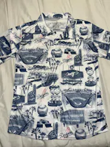 LAD Baseball Stadium SGA Blue Vibe Unisex Hawaiian Shirt