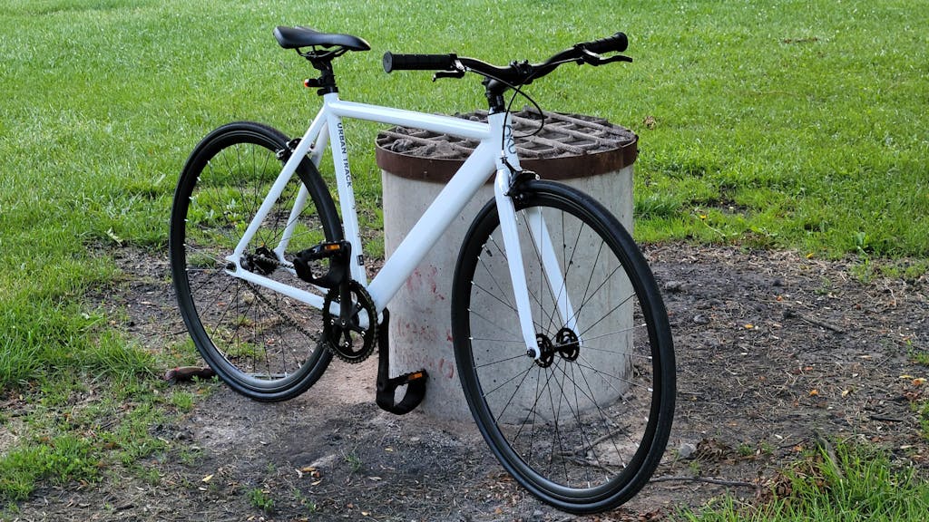 6ku aluminum urban track bike