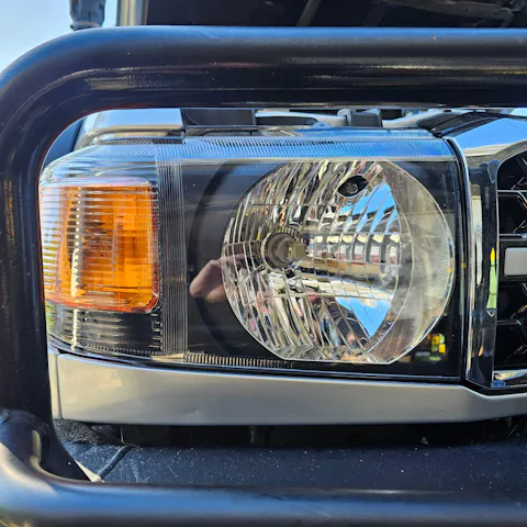 LED Head Lights (Pair) - Suitable For Toyota Landcruiser VDJ70 VDJ76 VDJ78 VDJ79 Series (2007-2023)