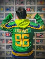 Phoneutrix Charlie Conway #96 Mighty Ducks Movie Hockey Jersey