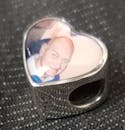 Rose Photo Charm