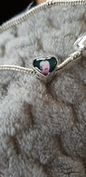 Blue Photo Charm
