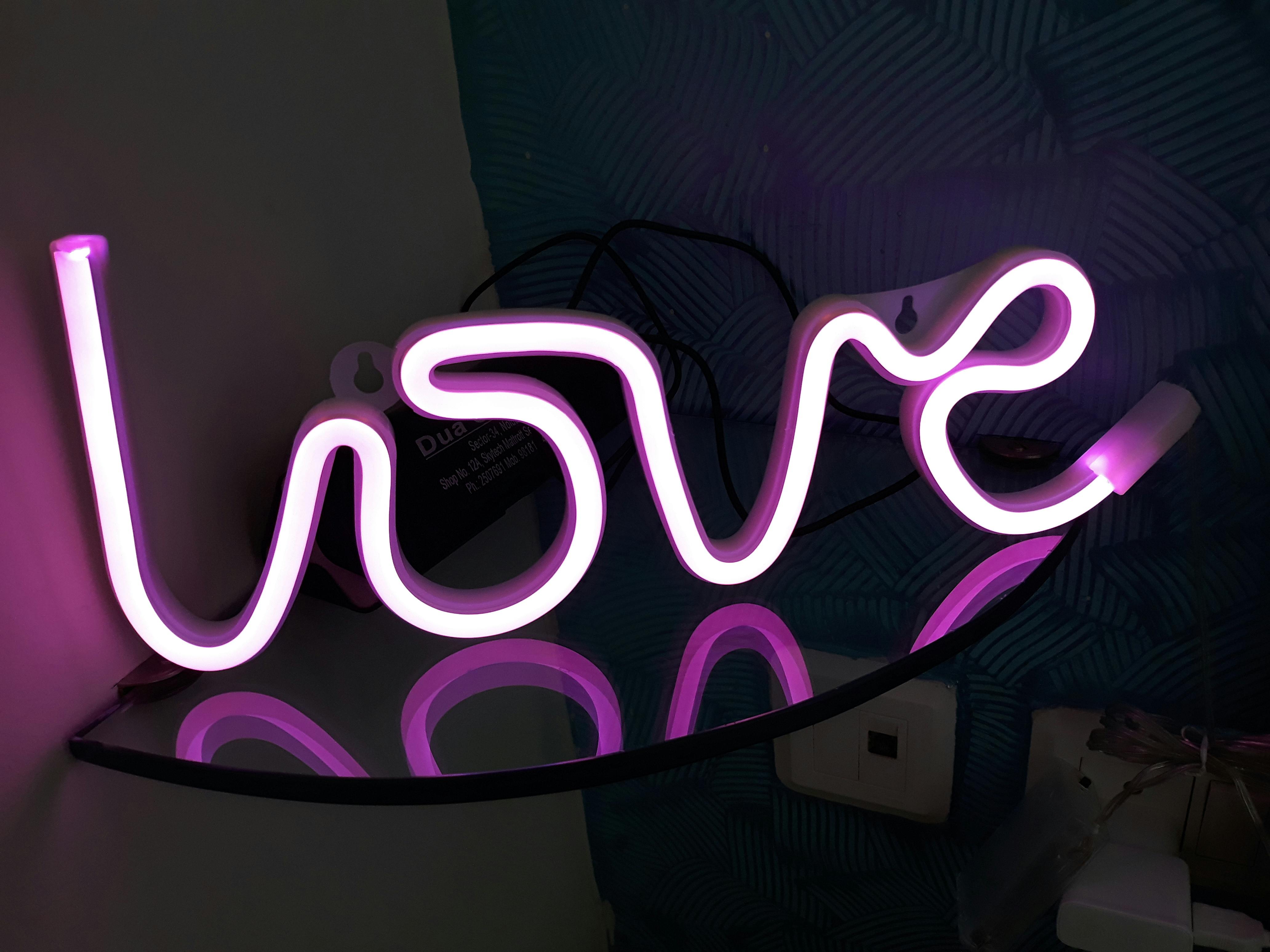 Neon Love Light Small In Neon Love Light Small In