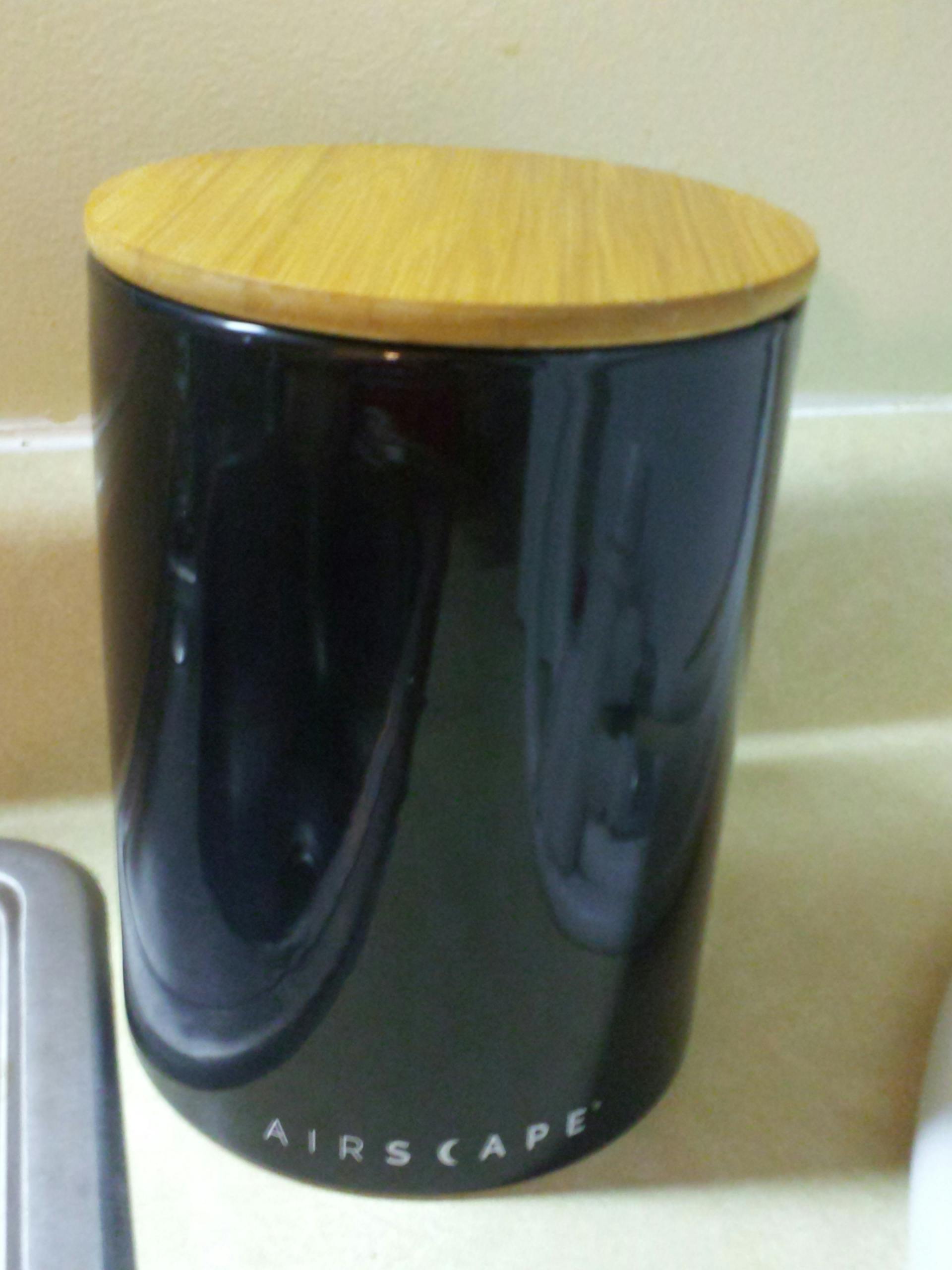 Airscape Coffee Storage Canisters, Airtight, Ceramic, 64 oz