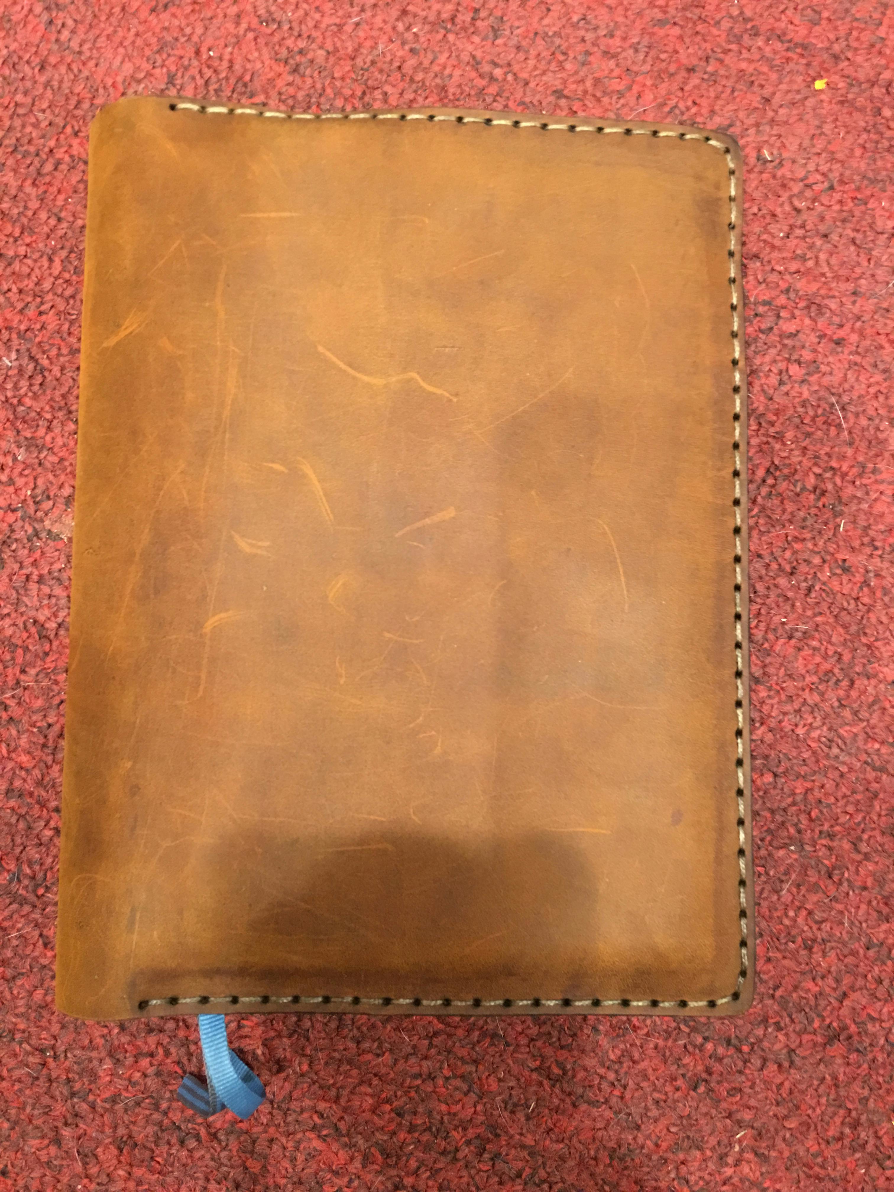 iPad Mini & Large Moleskine Cover Purple Galen Leather