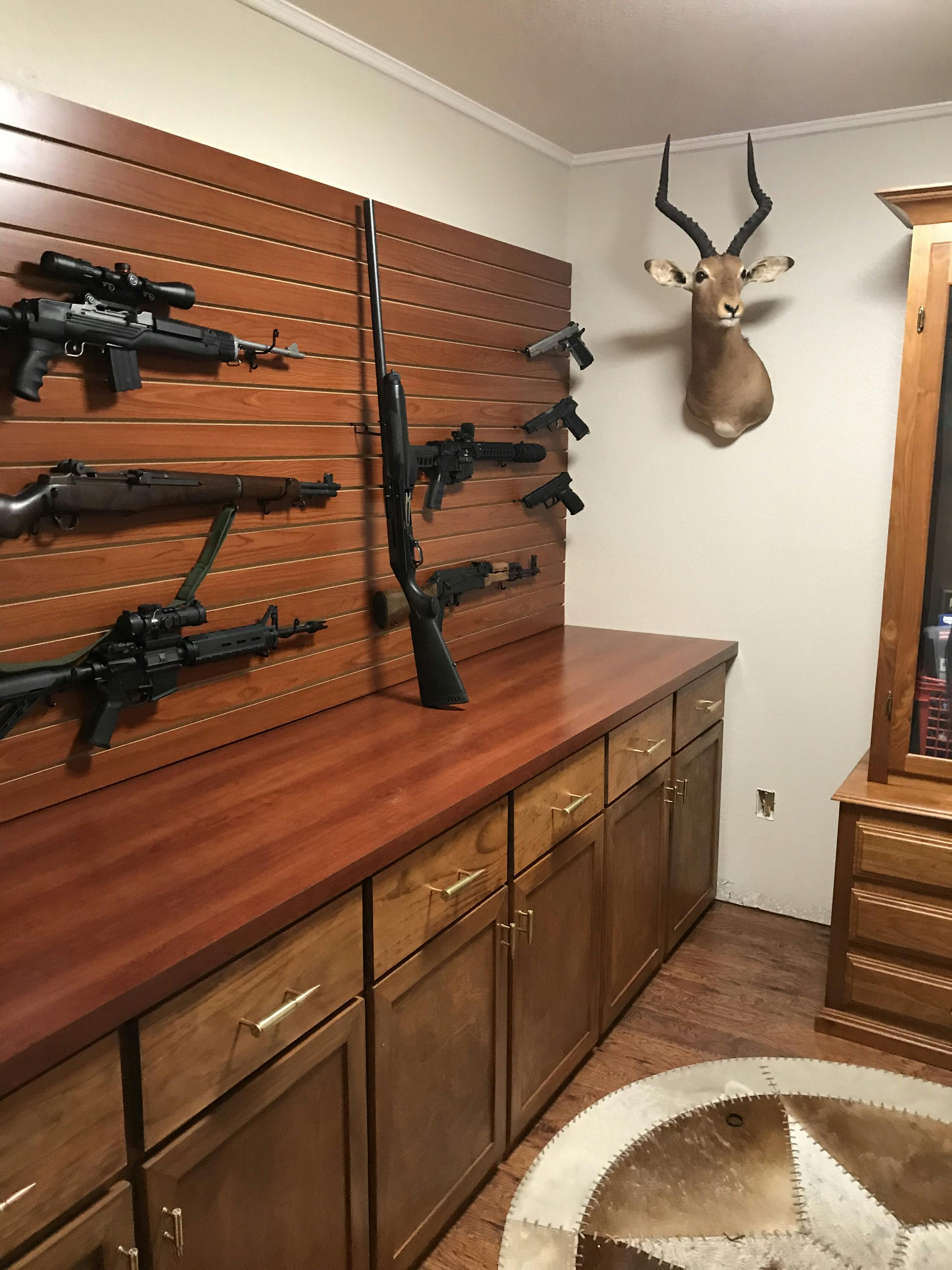 Slatwall Snipers - gun, pistol display hanger for wall – Gun Storage ...