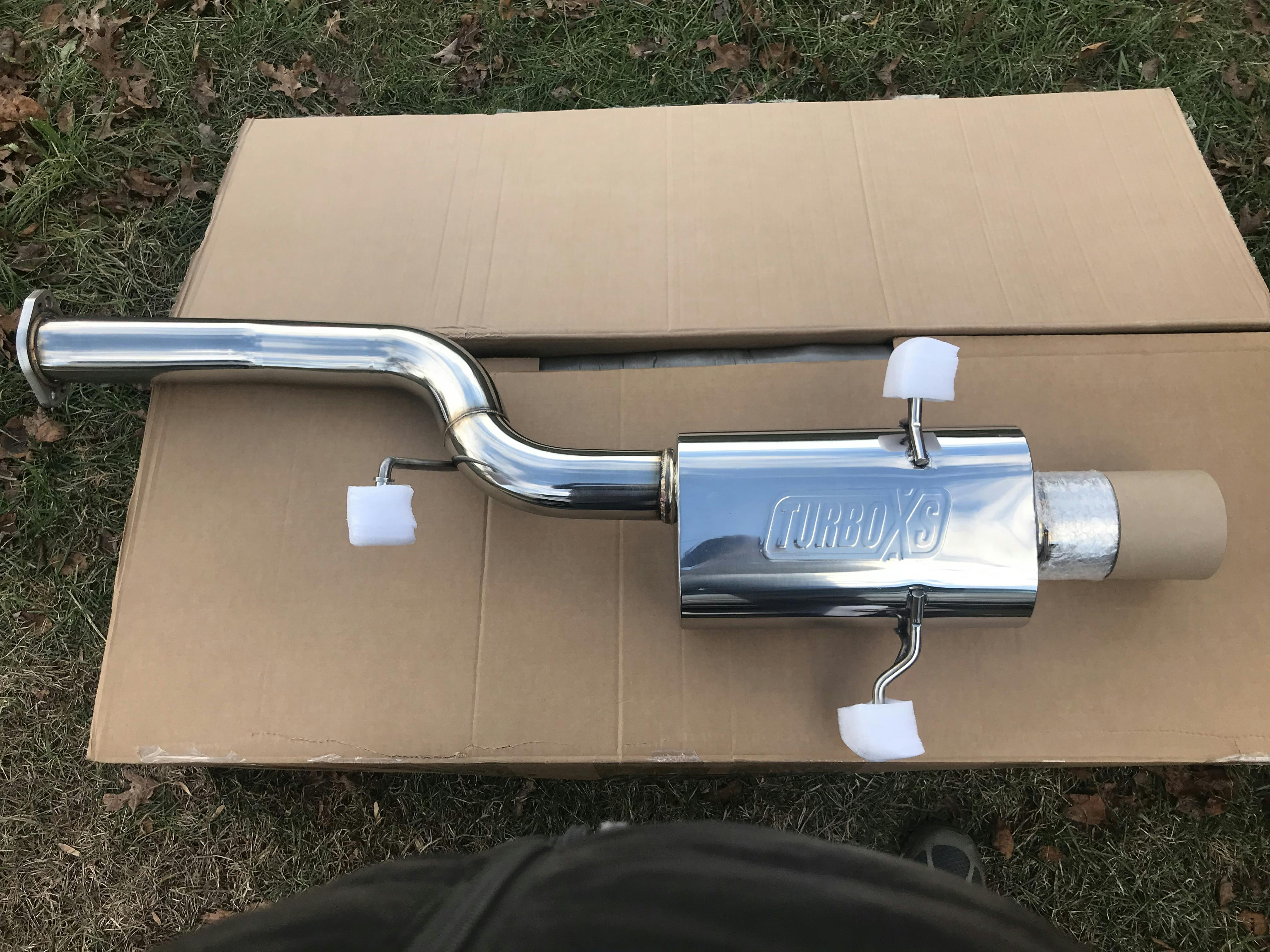 Turboxs Cat Back Exhaust Subaru Forester XT 20042008 Import Image Racing