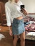 Denim Skirt