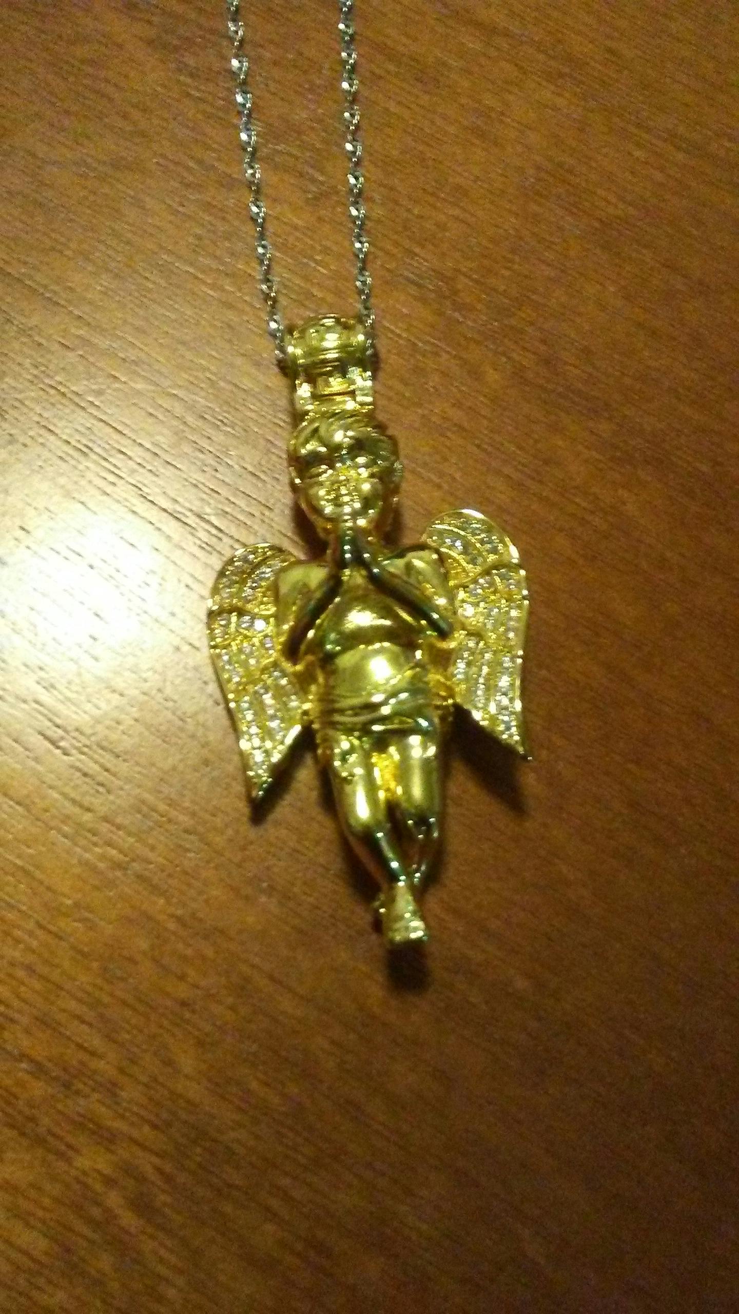 Praying Angel Necklace | Hip Hop Pendants | King Ice